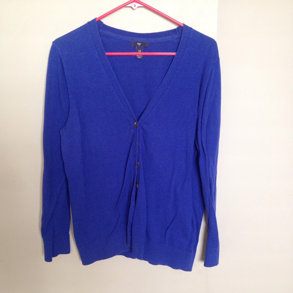 Blue Cardigan